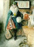 Carl Larsson fosterdottern-anna-maria oil painting on canvas